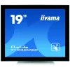 iiyama 19i LCD Capacitive 10-Points TouchScreen 1280x1024 IPS panel Bezelfree GlassFront VGA HDMI DP USB Interface AntiGlare Glass