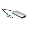 I-tec USB 3.0 3x LCD Nano Dock USB 3.0 USB-C/TB3 LAN PD 100W
