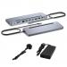 I-tec USB-C Ergo Dock + Charger 3x LCD + Charger 100W (bundle)