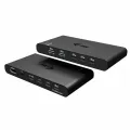 I-tec I-TEC USB-C KVM DOCKING STATION FOR 3 HOSTS DUAL DISPLAY POWER DELIVERY 1X 92W/2X 65W UK VERSION