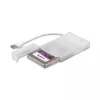 I-tec USB 3.0 Advance MySafe Easy Enclosure 6.4cm 2.5inch External Enclosure for SATA HDD itegrated cable white