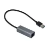 I-tec USB 3.0 Metal Gigabit Ethernet Adapter 1x USB 3.0 to RJ-45 LED for Notebook Tablet PC Windows Mac Linux Android