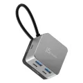j5create FLEXIBLE PORTS USB-C 4K144 HDMI HUB - CUBE PLUS 6 IN 1