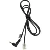 Jabra Cord with RJ10 to 2.5 mm jack 1 0 meters for Panasonic KX-T 7630 7633 7635 an GN9300 GN9120 GN Ellipse GN8000