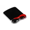 Kensington Crystal Gel Mouse Pad/Wave red+black