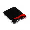 Kensington K/Crystal Gel Mouse Pad/Wave red+black