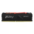 Kingston Technology 8GB DDR4-3200MHz CL16 DIMM FURY Beast RGB