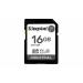 Kingston Technology 16GB SDHC Industrial -40C to 85C C10 UHS-I U3 V30 A1 pSLC