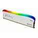 Kingston Technology 8GB 3600MT/s DDR4 CL17 DIMM FURY Beast White RGB SE
