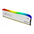 Kingston Technology 8GB 3200MT/s DDR4 CL16 DIMM FURY Beast White RGB SE