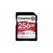 Kingston Technology 256GB Canvas React Plus SDXC UHS-II 280R/150W U3 V60 for Full HD/4K