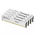 Kingston Technology FURY Beast 128GB 5200MT/s DDR5 CL40 DIMM Kit of 4 White XMP