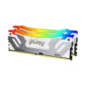 Kingston Technology 48GB 8400MT/s DDR5 CL40 CUDIMM Kit of 2 FURY Renegade RGB White XMP