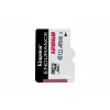 Kingston Technology 128GBmicroSDXCEndurance 95R/45W C10 A1 UHS-I Card Only