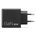 Lenovo Dual USB-C 65W GaN Charger Black - EU