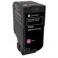 Lexmark 12K Magenta Return Program Toner Cartridge (CS725)