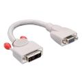 Lindy DVI-I-Adapter DVI-A male to VGA female Short Cable around 20cm