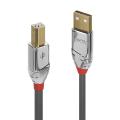 Lindy 0.5m USB 2.0 Type A/B Cable Cromo Line 480 Mbit/s