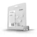 Lindy 10 USB Port Locks WHITE no Key. Extension kit for LINDY Art.No. 40454
