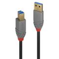 Lindy 5m USB 3.0 Type A/B Cable Anthra 5Gbit/s