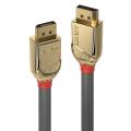 Lindy 10m DisplayPort Cable Gold Line Resolution: 4096x2160 60Hz 4:4:4 8bit