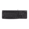 Logitech K120 Corded Keyboard black USB (ESP) MEDITER