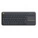 Logitech K400 Plus Wireless Touch Keyboard Dark Grey (HUN)