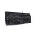Logitech K120 Corded Keyboard black USB (ITA) MEDITER