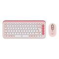 Logitech POP ICON COMBO MOUSE AND KB ROSE-US INTL-INTNL-973