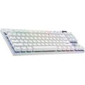 Logitech G PRO X TKL LIGHTSPEED Gaming KBD WHITE US INTL 2.4GHZ/BT N/A EMEA28-935 TACTILE