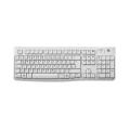 Logitech K120 corded Keyboard White USB for Business