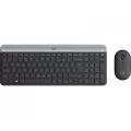 Logitech Slim WRLS Keyboard Mouse Combo MK470 - GRAPHITE - CH - CENTRAL