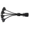 Matrox Electronics Monitor adapter cable - KX20 to quad DVI-I (female) - RoHS