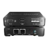 Matrox Electronics Maevex 5150 Decoder / Video over IP Decoder. HDMI/DVI-out. up-to 1920x1200/1080p60 output. HDMI/analog audioout. RJ45 100/1000Mbps Ethernet input