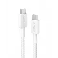 Anker 322 USB-C to USB-C Cable Nylon 0.9M 60WWhite