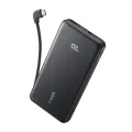 Anker Zolo Power Bank (20 000 mAh 22.5W Built-in USB-C Cable) Black