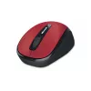 Microsoft Wireless Mobile Mouse 3500 Mac/Win USB Port EN/DA/NL/FI/FR/DE/NO/SV/TR 1 License Flame Red Gloss