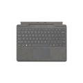Microsoft Surface Pro 8/9 TypeCover Platinum Silver French