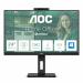 AOC 24IN DOCK IPS FHD 4 ms 1920x1080 Wid 16/9 USB-C - DP-HDMI-DPout LAN RJ45 4xUSB 3.2 Brightness 250 cd/m2 D Contrastratio 100M:1 Viewing angle 178/178 Speakers WebCam Height Adjustment Pivot Fram