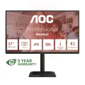 AOC 27IN 16:9 IPS 120Hz 1920x1080 HAS 150mm D-SUB x 1 HDMI x 1x1.4DP x 1x1.2USB Hub