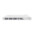 MikroTik Cloud Router Switch 328-4C-20S-4S+RM 20x 1G SFP, 4x 1G SFP/RF45 combo, 4x 10G SFP+