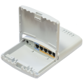 MikroTik PowerBox outdoor five Ethernet 10/100 port router with (4x) PoE