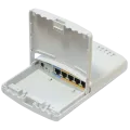 MikroTik PowerBox outdoor five Ethernet 10/100 port router with (4x) PoE