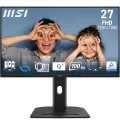 MSI Micro-Star International Black 27i IPS Non-touch 3y Warranty 100HZ 4ms HDMI DP Tilt Swive Height Pivot 2x 2W Speaker