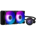 MSI Micro-Star International MSI MAG-CRLQD-240R2 Koeler Zwart