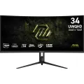 MSI Micro-Star International 34inch Rapid VA UWQHD Curve 1500R 21:9 200Hz 300cd/m2 0.5ms 2xHDMI DP