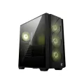 MSI Micro-Star International Mid Tower ATX/mATX/Mini-ITX ABS Plastic SPCC Steel Tempered Glass Front 3xARGB fan Rear 1xARGB fan