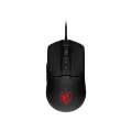 MSI Micro-Star International 7 button optical mouse with scroll wheel 1000/1600/3200/6400 dpi adjustment switches with 10M+ lifespan