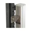 American Power Conversion Actassi-2 fixation support to mount the distribution rail at the extremity