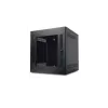 American Power Conversion NetShelter WX 19i wallmount Rack (13U*584*622); zwart; glazen deur; wandmontage